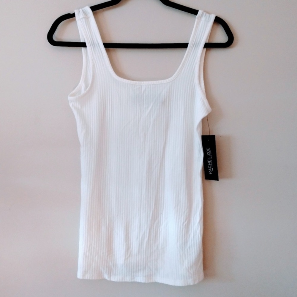 Rachel Zoe ribbed tank top